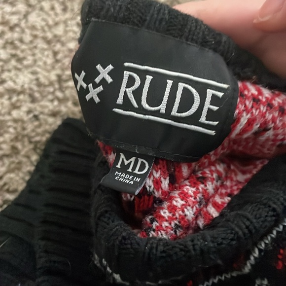 Skull/Skeleton Ugly Christmas/Halloween Sweater - Picture 3 of 3